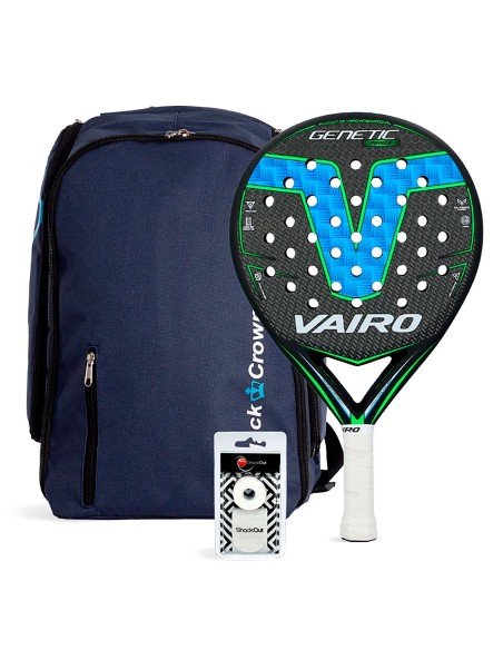 VAIRO -Pack Vairo Genetic Power Mochila Black Crown Navy