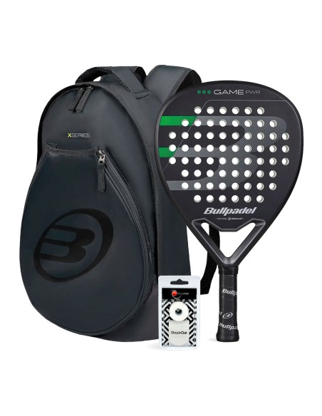 Pack Bullpadel Game Pwr Mochila Negra | Padelmania