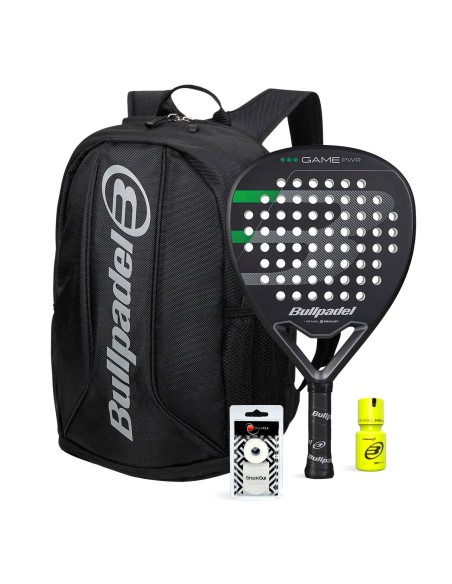 Pack Bullpadel Game Pwr Mochila Avant 2 Dry Grip | Padelmania