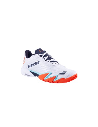 Babolat -Babolat Premura 3 Juan Lebron White/Orange 3A0S26C908