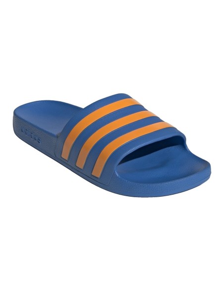 Adidas BM SportTech -Adidas Adilette Aqua Blue Flip Flops Unisex Blue Ji2221