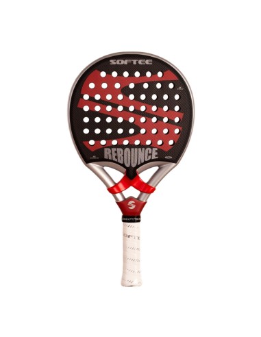 Padel Racket Softee Rebounce Red 3K | Padelmania