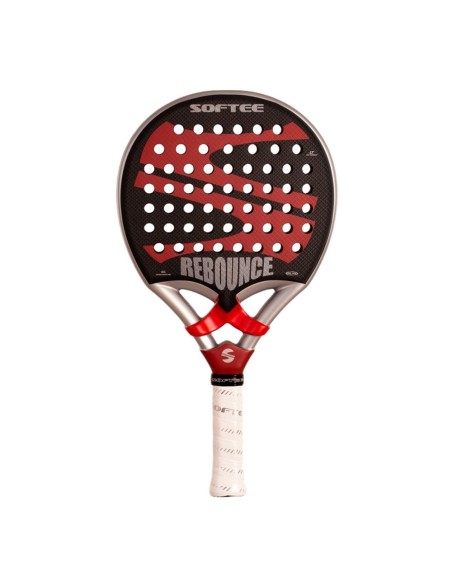 Padel Racket Softee Rebounce Red 3K | Padelmania