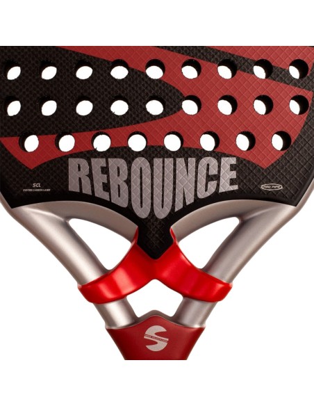 Raquete De Padel Softee Rebounce Vermelho 3K | Padelmania