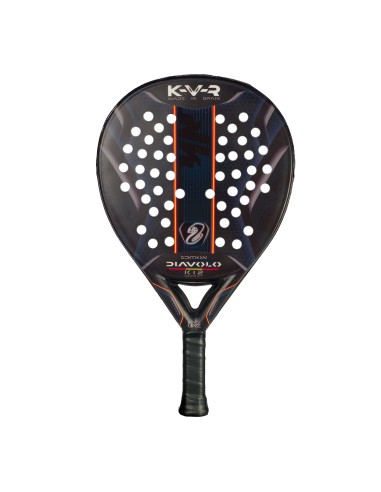 Padel Racket Akkeron Black Diavolo 25 | Padelmania