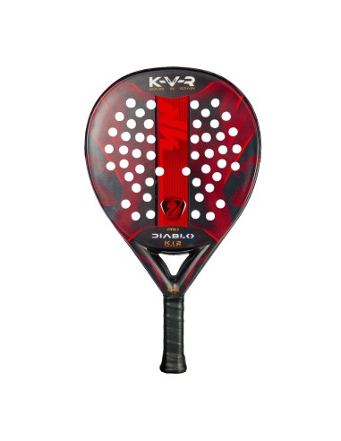 Pala De Pádel Akkeron Black Diablo Pro | Padelmania 