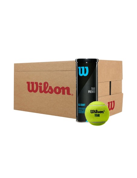 Caixa De 24 Latas De 3 Bolas Wilson Tour | Padelmania