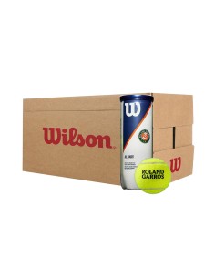 Cajón De 24 Botes De 3 Bolas Wilson Roland Garros | Padelmania 