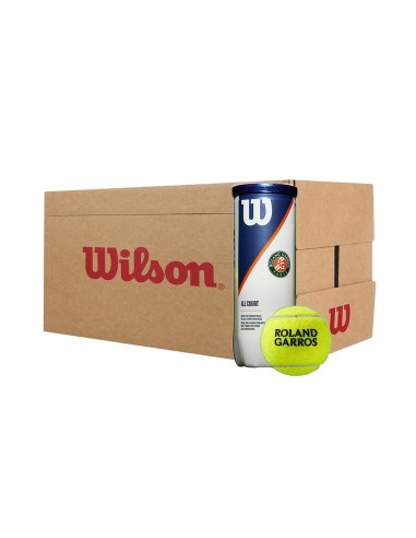 Cajón De 24 Botes De 3 Bolas Wilson Roland Garros | Padelmania 