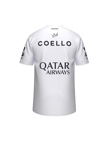 Head -CAMISETA HEAD ARTURO COELLO SPONSOR 811615 BK (SMU)