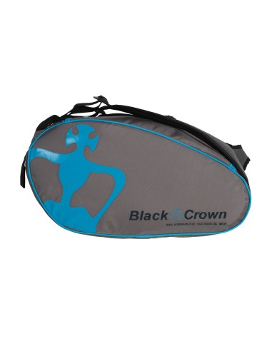 Black Crown -Padelbag Black Crown Ultimate Series V2 Grey/Blue A005986