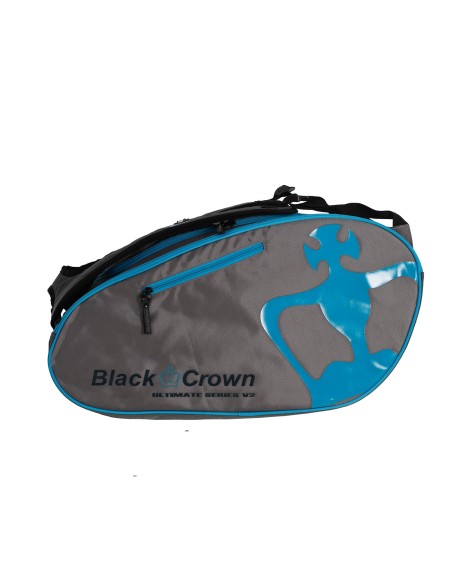 Paletero Black Crown Ultimate Series V2 Cinza/Azul | Padelmania