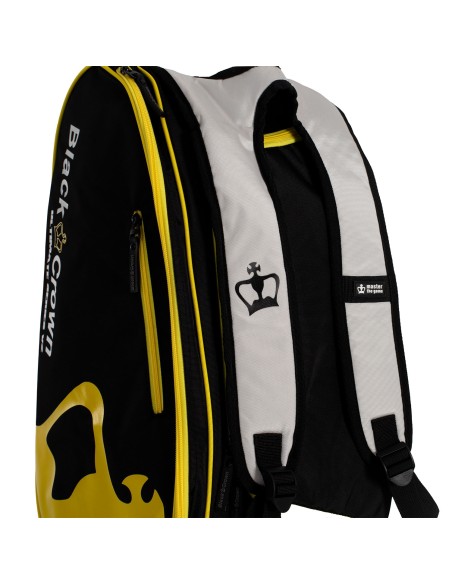 Paletero Black Crown Ultimate Series V2 Amarillo/Negro | Padelmania 