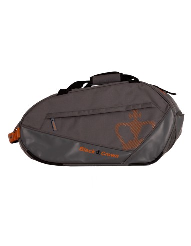 Paletero Black Crown Plus Gris/Naranja | Padelmania 