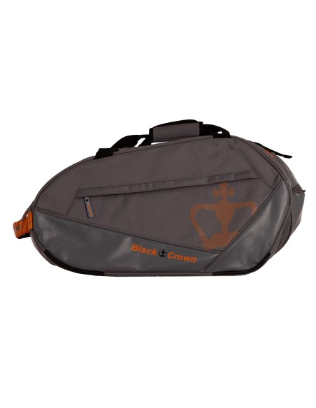 Saco Black Crown Plus Cinza/Laranja | Padelmania