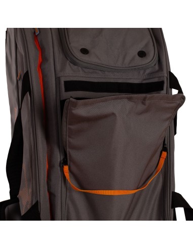 Paletero Black Crown Plus Gray/Orange | Padelmania