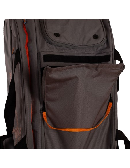 Saco Black Crown Plus Cinza/Laranja | Padelmania