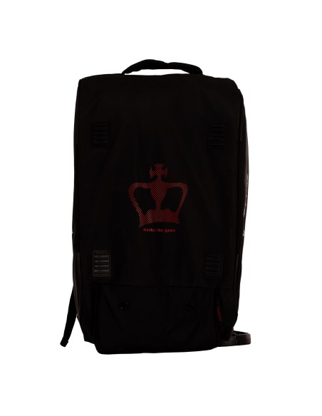 Paletero Black Crown Plus Negro/Rojo | Padelmania