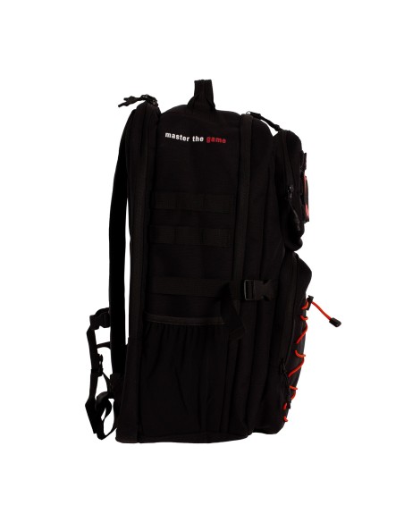 Mochila Black Crown Spartan Negro/Rojo | Padelmania 