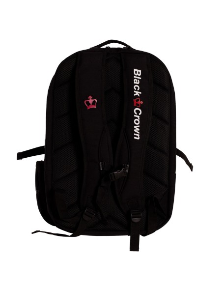 Backpack Black Crown Spartan Black/Red | Padelmania