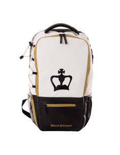 Backpack Black Crown Raptor V2 White/Gold | Padelmania