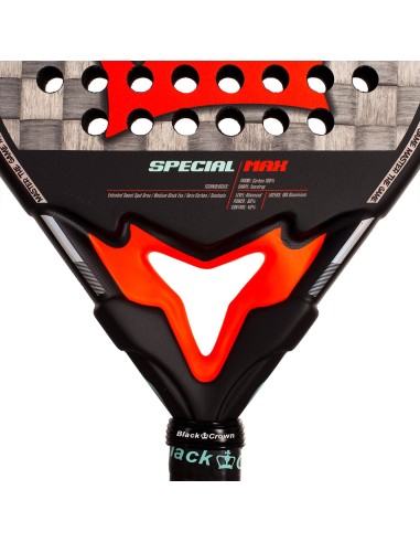 Pala De Padel Black Crown Special Max | Padelmania