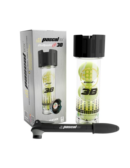 Bullpadel -Presurizador Bullpadel Pascal Box 3B