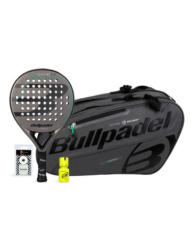 Pack Bullpdel Game Ctr Cinza Saco | Padelmania