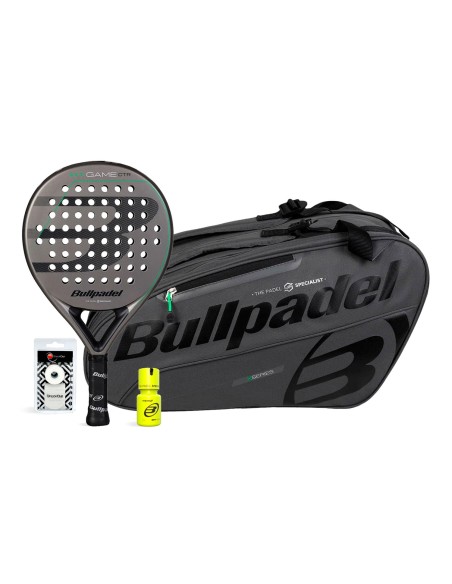 Pack Bullpdel Game Ctr Grey Padelbag | Padelmania