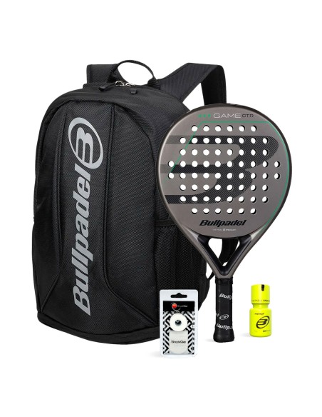 Pack Bullpadel Game Ctr Gray Bag | Padelmania