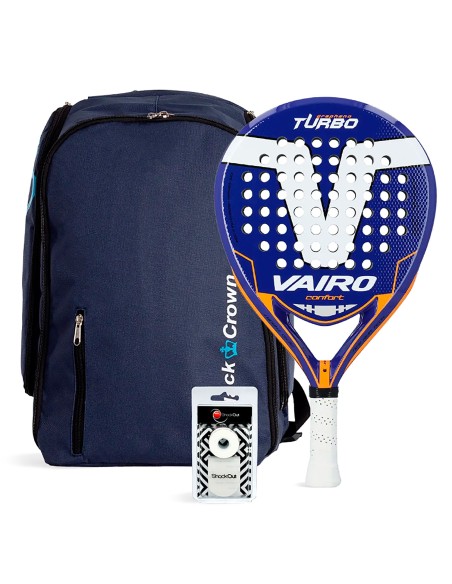 VAIRO -Pack Vairo Turbo Confort Mochila Black Crown Navy