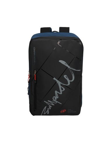 Mochila Bullpadel Ionic Negro/Azul Marino | Padelmania 