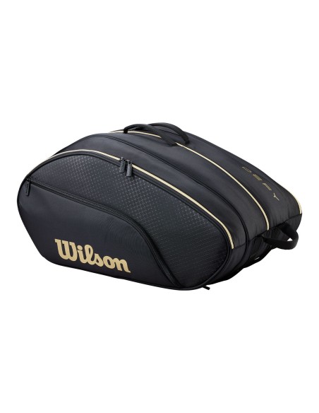Padelbag Wilson Defy V1 Padel Black/Gold | Padelmania