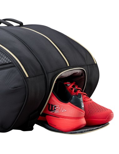 Padelbag Wilson Defy V1 Padel Black/Gold | Padelmania