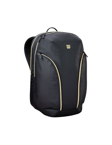 Backpack Wilson Defy V1 Padel Black/Gold | Padelmania