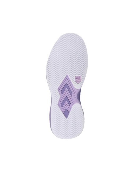 Kswiss Ultrashot Light Clay Blanco Púrpura Mujer | PadelMania