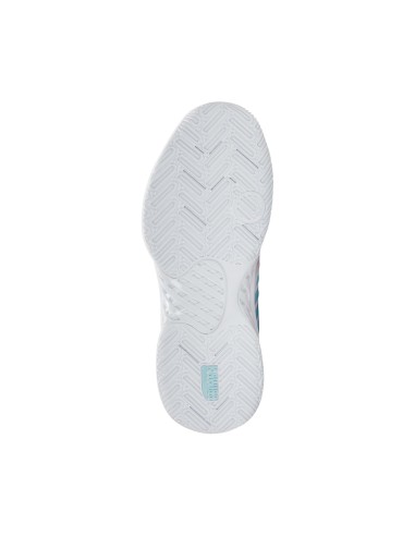 Kswiss Express Light 3 Pádel Blanco/Azul/Rosa Mujer | PadelMania