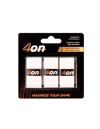 4ON TOTALGRIP -Overgrip 4On Premium Branco
