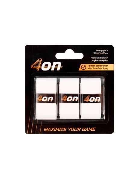 4ON TOTALGRIP -Overgrip 4On Premium Blanco