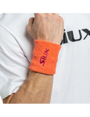 Siux -Pack 2 Munhequeiras Siux Reveal Laranja/Fúcsia Ss25