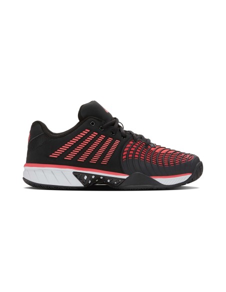 Kswiss Express Light 3 Pádel Negro/Lava Neón | PadelMania