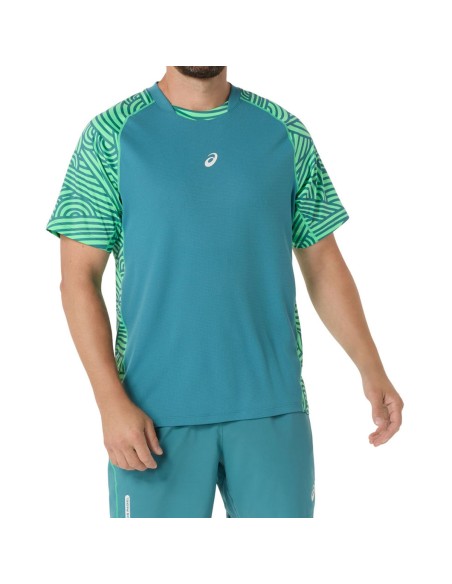 Camiseta Asics Court All Over Print | Padelmania 