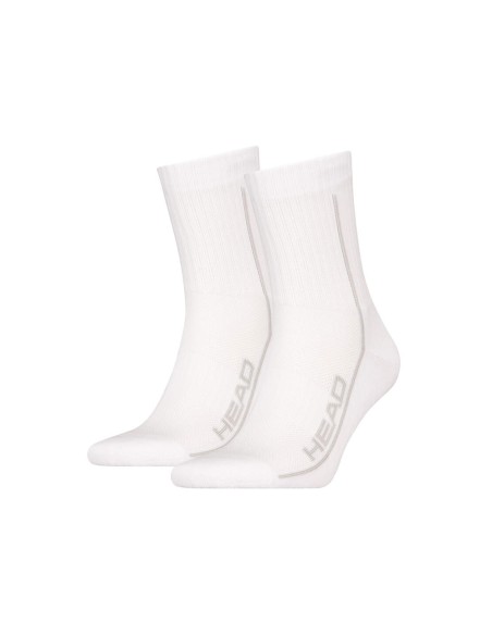 Head -Par De Meias Curtos Head Performance Crew Branco