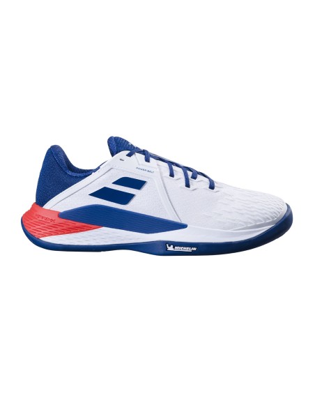 Babolat Propulse Fury 3 Clay Branco Homem | PadelMania