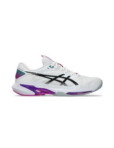 Asics Solution Speed Ff 4 Clay Blanco/Lila | PadelMania