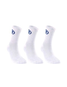 Pack 3 Uds. Calcetines Bullpadel Bp62 Blanco | Padelmania