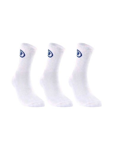 Pack 3 Uds. Calcetines Bullpadel Bp62 Blanco | Padelmania