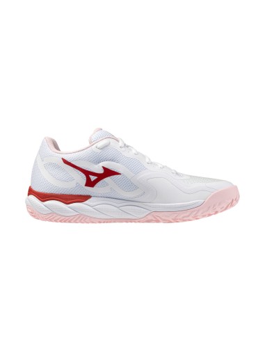 Mizuno Wave Enforce Court Clay Court Pink Women | PadelMania