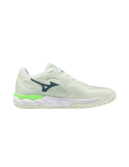 Mizuno Wave Enforce Court Padel Green Women | PadelMania
