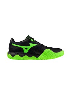Mizuno Wave Enforce Tour 2 Pádel Negro/Verde | PadelMania